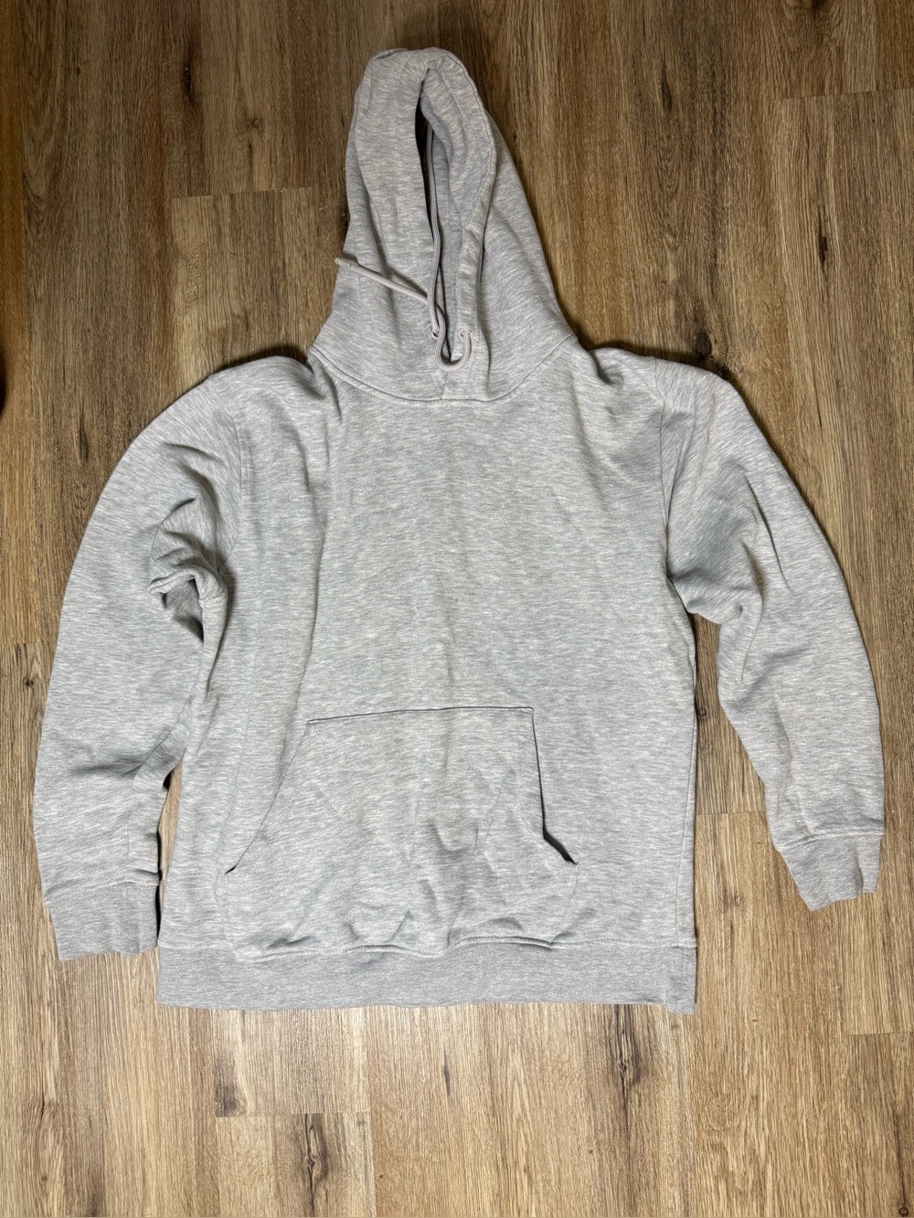 Men's Classic Heather Gray Pullover Hoodie